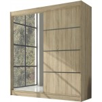 Ντουλάπα Ribeiro 200 συρόμενη 200x61x215