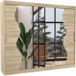 Ντουλάπα Cieron 250 συρόμενη 250x58x215