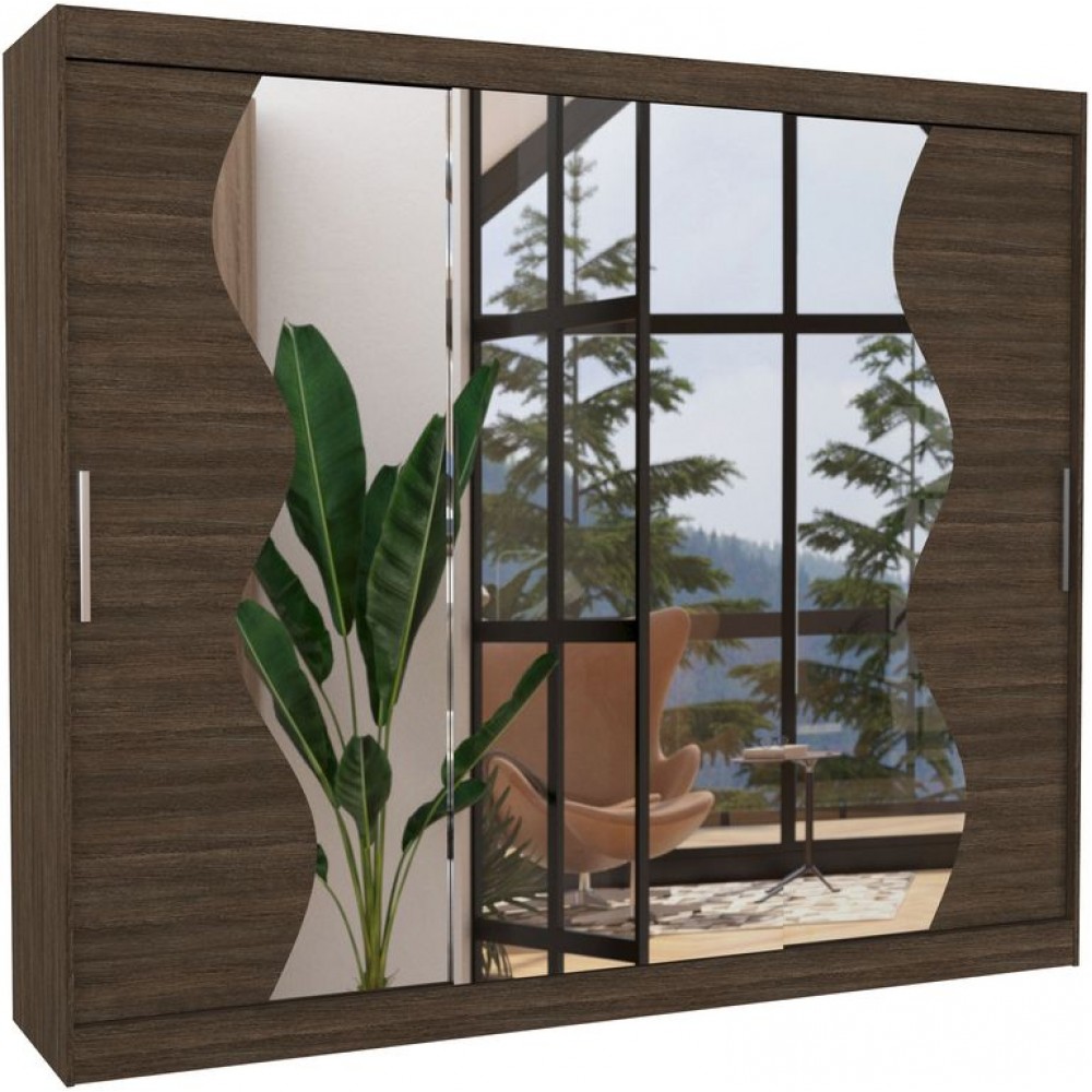 Ντουλάπα Cieron 250 συρόμενη 250x58x215