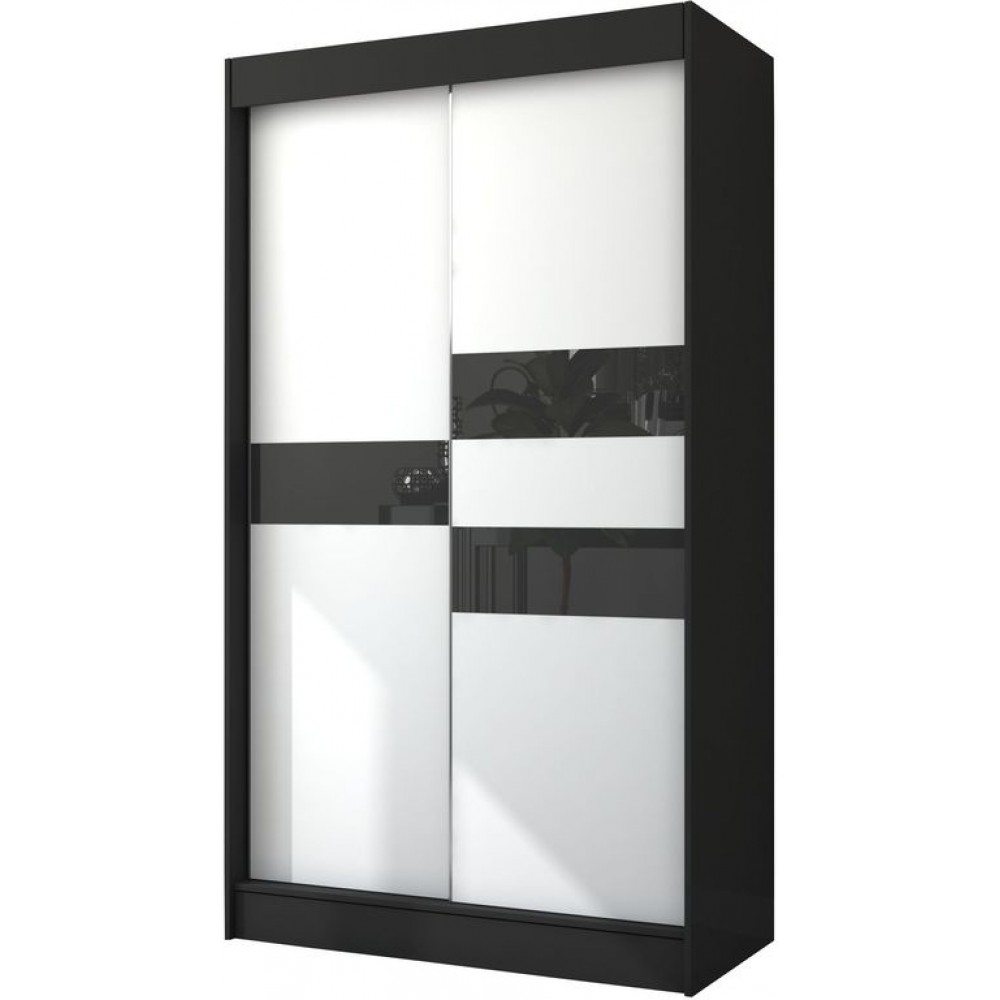 Ντουλάπα Riga 120 συρόμενη 120x61x215