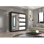Ντουλάπα Bissom 200 συρόμενη 200x61x215