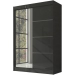 Ντουλάπα Ribeiro 150 συρόμενη-Mauro 150x61x215