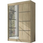 Ντουλάπα Ribeiro 150 συρόμενη-Drus anoixto 150x61x215