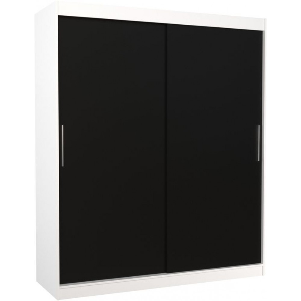 Ντουλάπα Nixon 180 συρόμενη-Leuko-Mauro 180x58x215