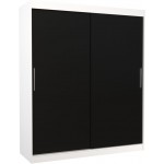 Ντουλάπα Nixon 180 συρόμενη-Leuko-Mauro 180x58x215
