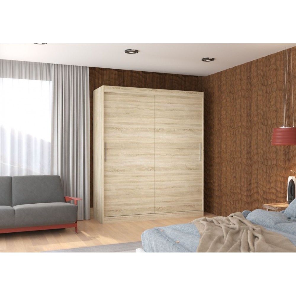 Ντουλάπα Nixon 180 συρόμενη-Drus anoixto 180x58x215