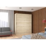 Ντουλάπα Nixon 180 συρόμενη-Drus anoixto 180x58x215