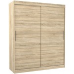 Ντουλάπα Nixon 180 συρόμενη-Drus anoixto 180x58x215