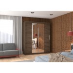 Ντουλάπα Kennedy 180 συρόμενη-Kafe 180x58x215
