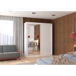 Ντουλάπα Fortnox 180 συρόμενη-Leuko 180x58x215