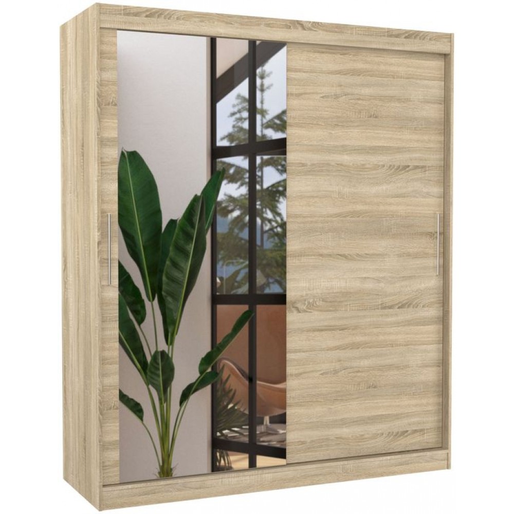 Ντουλάπα Fortnox 180 συρόμενη-Drus anoixto 180x58x215