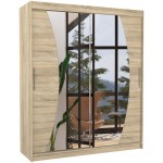 Ντουλάπα Madrigal 180 συρόμενη-Drus anoixto 180x58x215