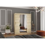 Ντουλάπα Ozark 180 συρόμενη-Drus anoixto 180x58x215