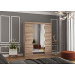Ντουλάπα Ozark 180 συρόμενη-Drus Skouro 180x58x215