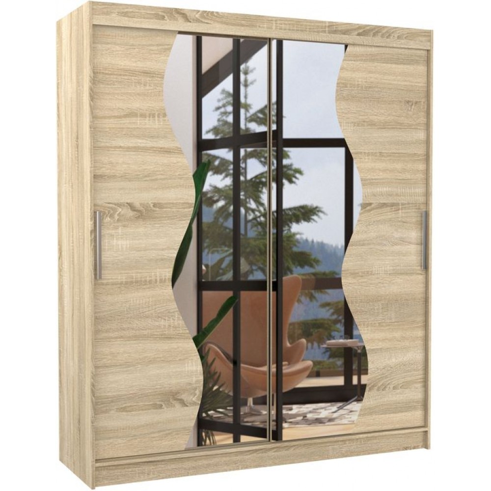 Ντουλάπα Bionic 180 συρόμενη-Drus anoixto 180x58x215