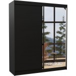 Ντουλάπα Vissal 180 συρόμενη-Mauro 180x58x215