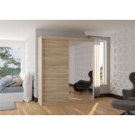 Ντουλάπα Vissal 180 συρόμενη-Drus 180x58x215