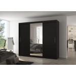 Ντουλάπα Zakaria 250 συρόμενη-Mauro 250x58x215