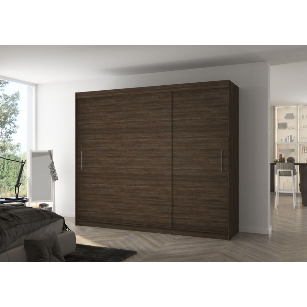 Ντουλάπα Antuan 250 συρόμενη-Kafe 250x58x215