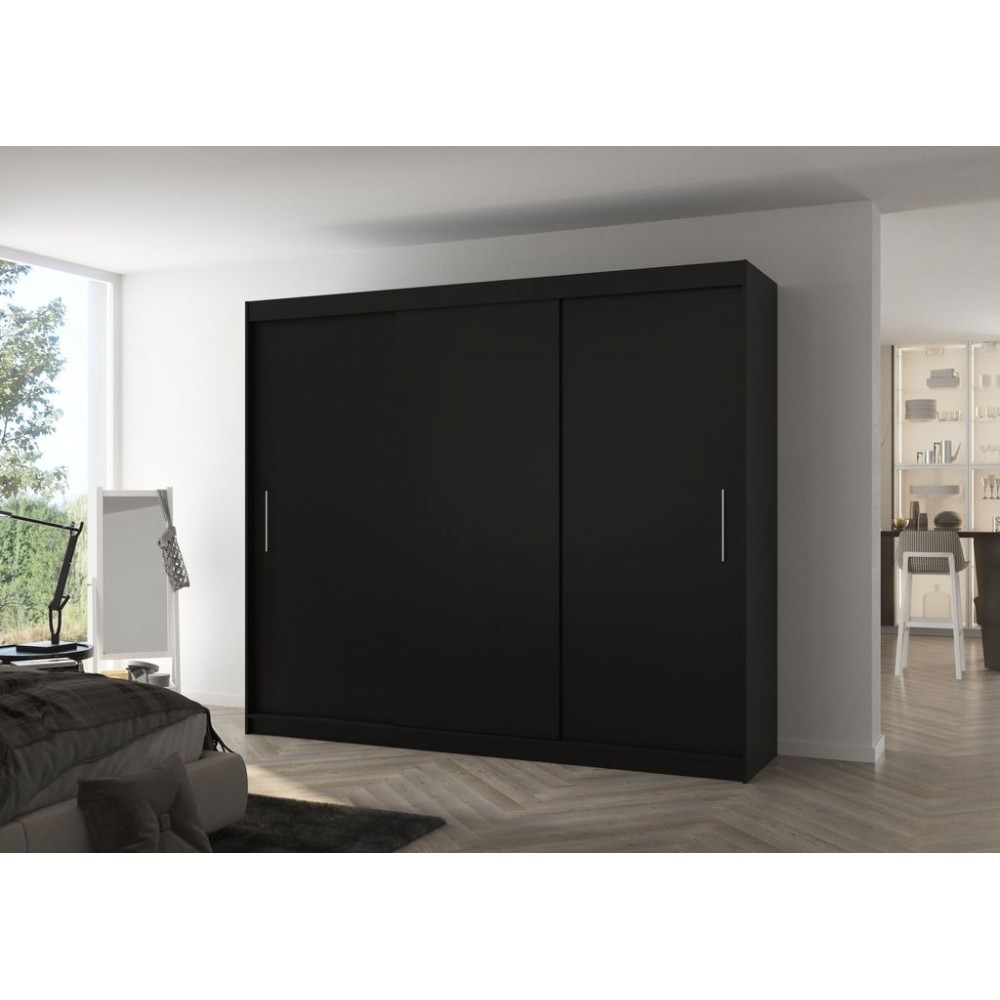 Ντουλάπα Antuan 250 συρόμενη-Mauro 250x58x215