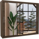 Ντουλάπα Wrexham 250 συρόμενη-Kafe 250x58x215