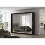 Ντουλάπα Wrexham 250 συρόμενη-Mauro 250x58x215