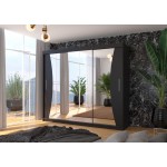 Ντουλάπα Maribo 250 συρόμενη-Mauro 250x58x215