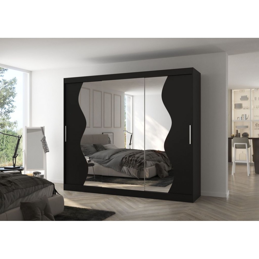 Ντουλάπα Cieron 250 συρόμενη-Mauro 250x58x215