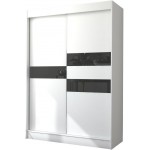 Ντουλάπα Riga 150 συρόμενη-Leuko-Mauro 150x61x215