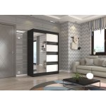 Ντουλάπα Bissom 150 συρόμενη-Mauro-Leuko 150x61x215