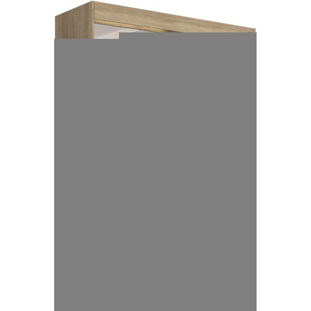 Ντουλάπα Bissom 150 συρόμενη-Drus-Kafe 150x61x215
