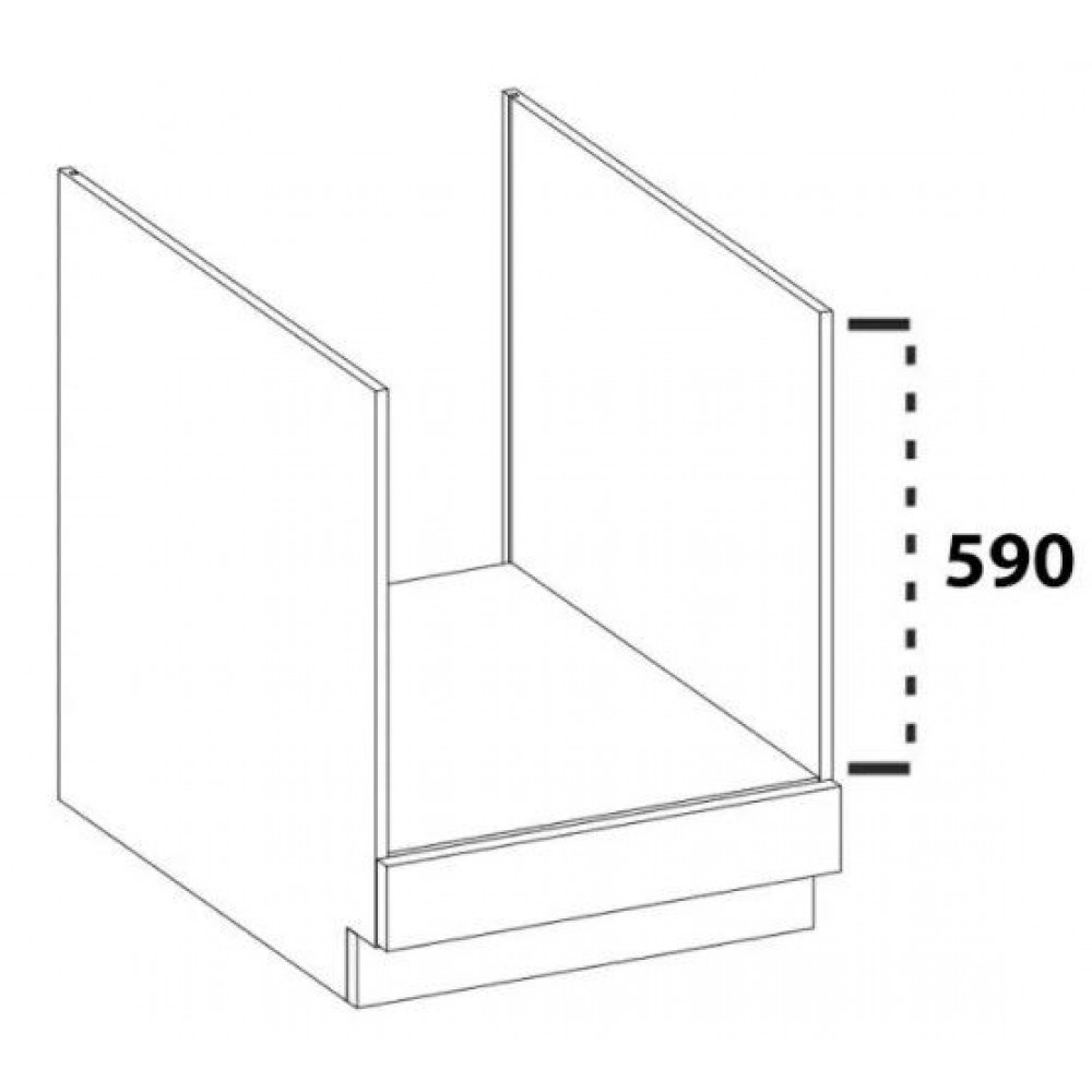 Επιδαπέδιο ντουλάπι φούρνου Armony 60 DG BB