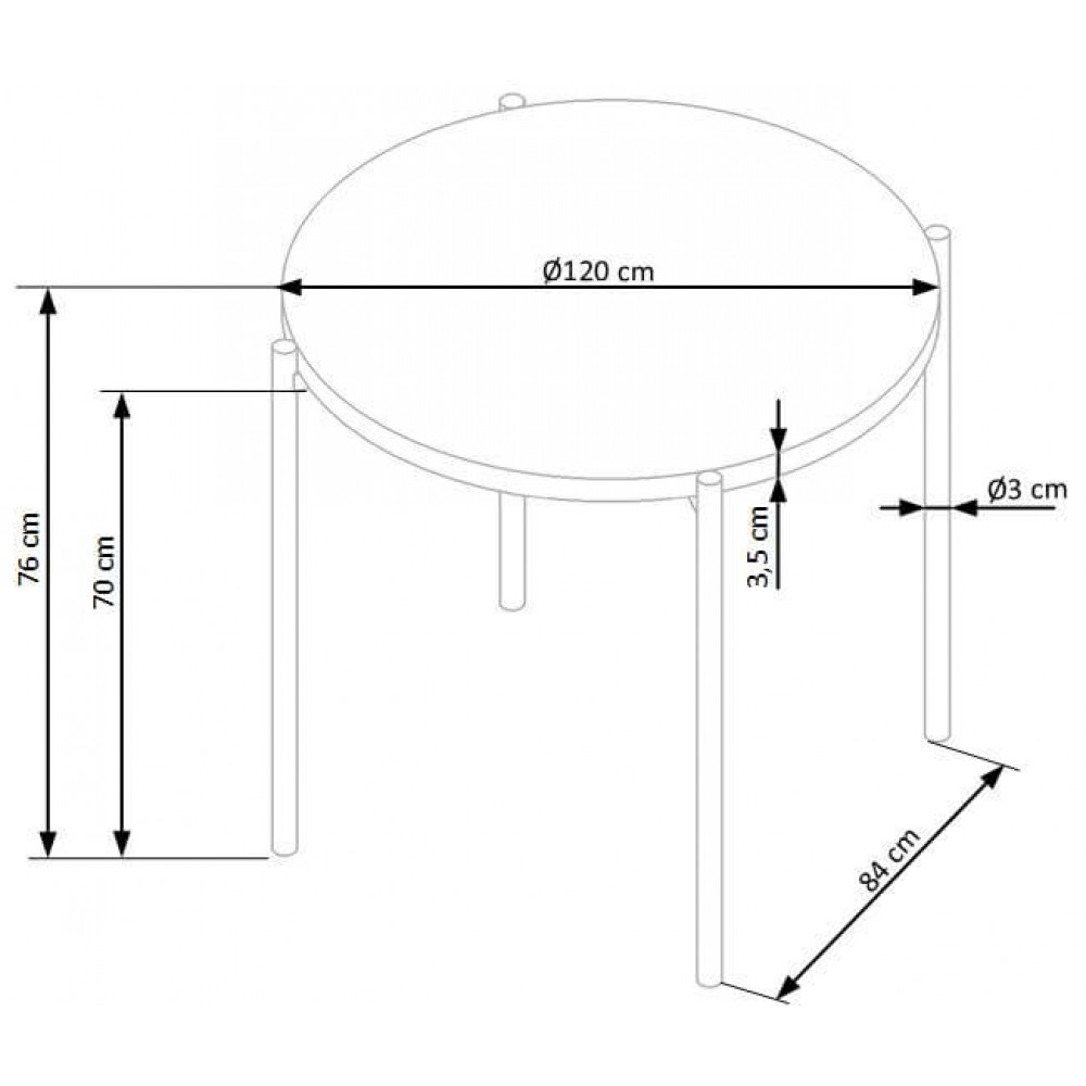 Τραπέζι Dorgan