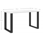 Τραπέζι Kingsale-185 x 67-Leuko