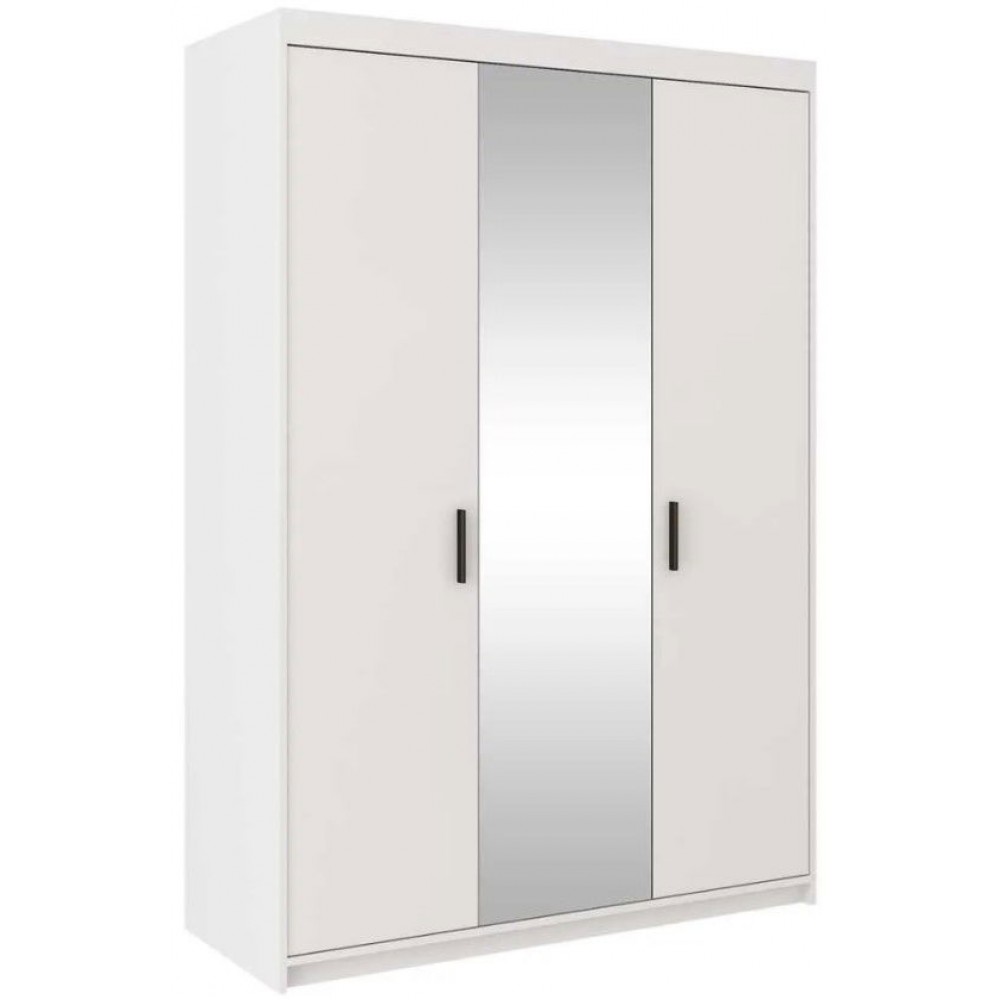 Ντουλάπα Ester Plus Τρίφυλλη -Leuko