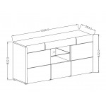 Μπουφές Toldo 26-Leuko