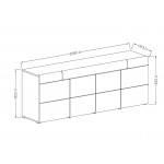 Μπουφές Toldo 25-Leuko