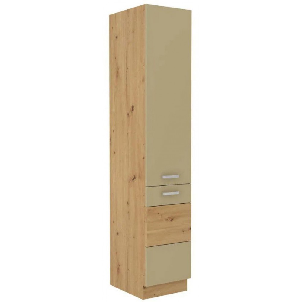 Επιδαπέδιο ντουλάπι Artista 40 DK-2F-Cappuccino