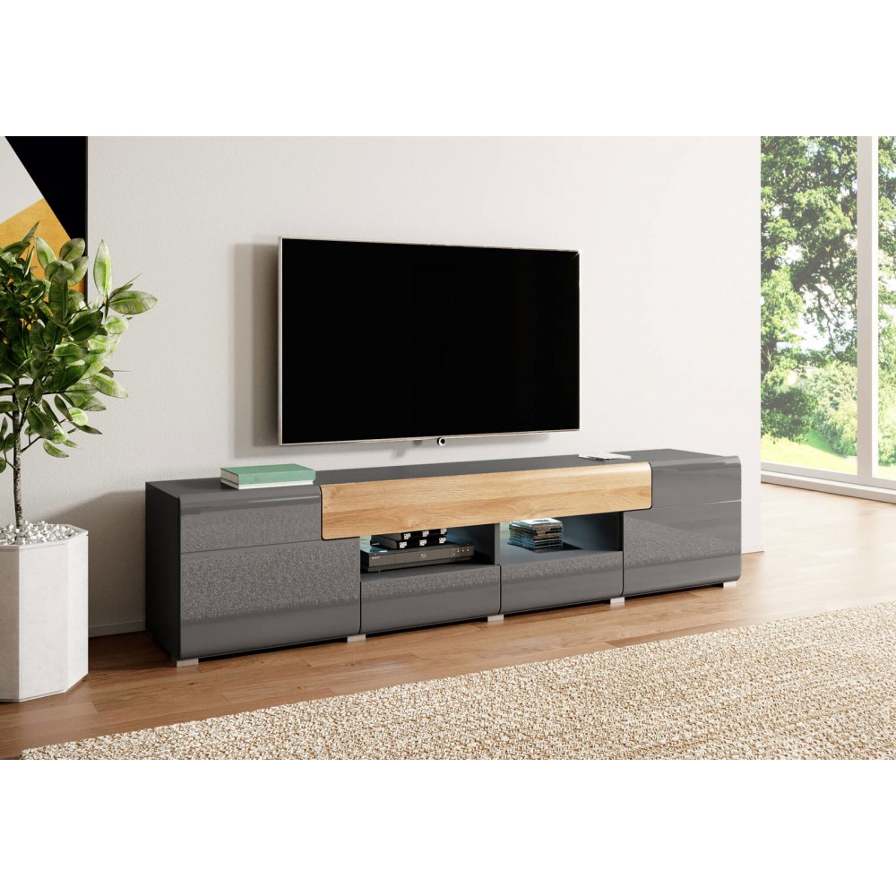 Έπιπλο τηλεόρασης Toldo Plus-Anthraki - Fusiko