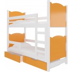Κουκέτα Sero plus 2B-Leuko-Portokali 188x81x160