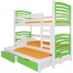 Κουκέτα Puro plus 3B-Leuko-Prasino 188x81x160
