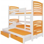 Κουκέτα Puro plus 3B-Leuko-Portokali 188x81x160