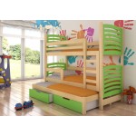 Κουκέτα Puro plus 3B-Fusiko - Prasino 188x81x160