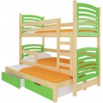 Κουκέτα Puro plus 3B-Fusiko - Prasino 188x81x160