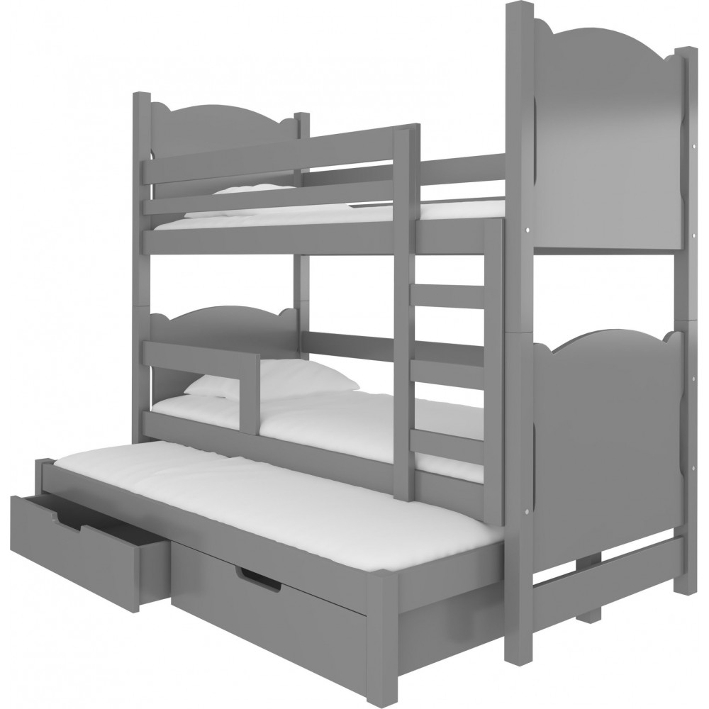 Κουκέτα Sero plus 3B-Gkri 188x81x160