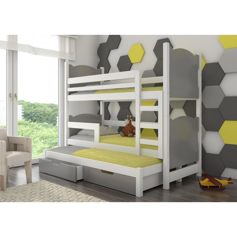 Κουκέτα Sero plus 3B-Leuko-Gkri 188x81x160