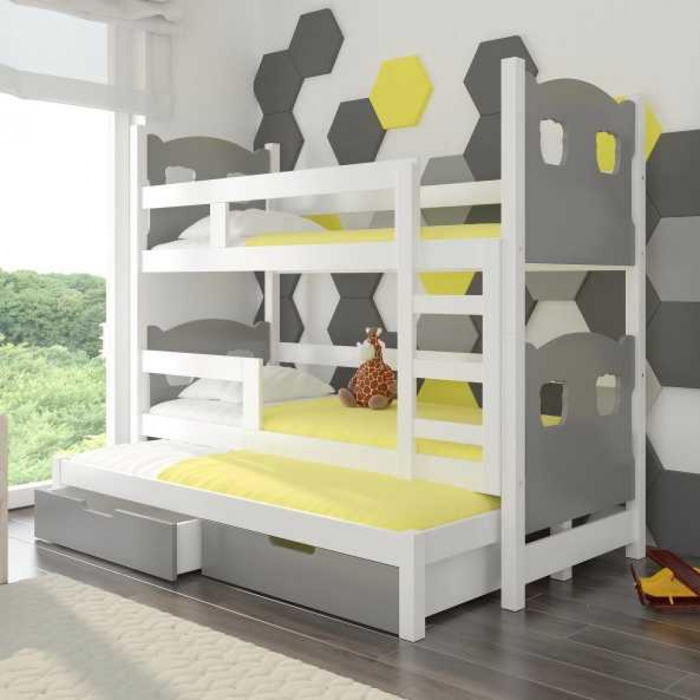 Κουκέτα Sero plus 3B-Leuko-Gkri 188x81x160