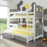 Κουκέτα Sero plus 3B-Leuko-Gkri 188x81x160
