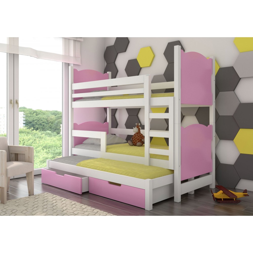 Κουκέτα Sero plus 3B-Leuko-Roz 188x81x160