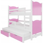 Κουκέτα Sero plus 3B-Leuko-Roz 188x81x160